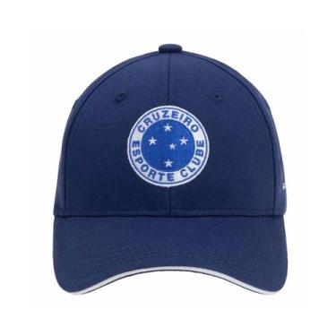 Imagem de Boné Cruzeiro Símbolo Bordado SuperCap Azul - Masculino, Único, Azul