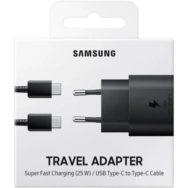 Imagem de Carregador Turbo Samsung 25W Galaxy A90 Tipo-C Ta800