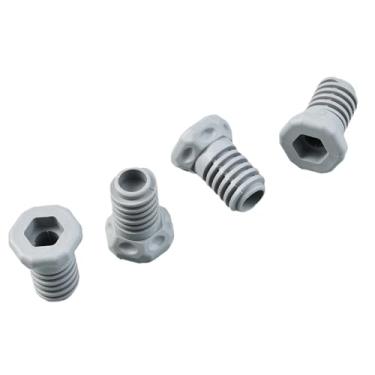 Imagem de Allstare DC61-03128A Peças de reposição de pernas de nivelamento para Samsung secador de pés niveladores Samsung peças de secadora DV40J3000EW/A2 DV42H5200EP/A3 ajustáveis secadoras de pernas