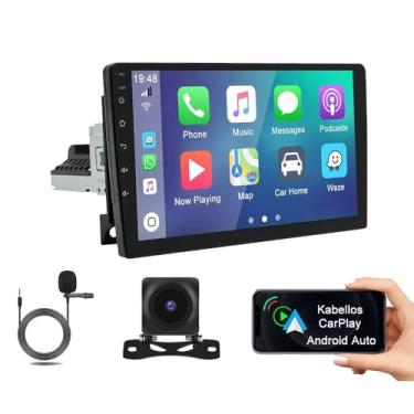 Imagem de Rádio estéreo para carro Android 13 de 9 polegadas para Dodge Ram 1500 2500 3500 1994-2002 com tela sensível ao toque, rádio estéreo veicular com carplay sem fio e câmera de navegação Bluetooth