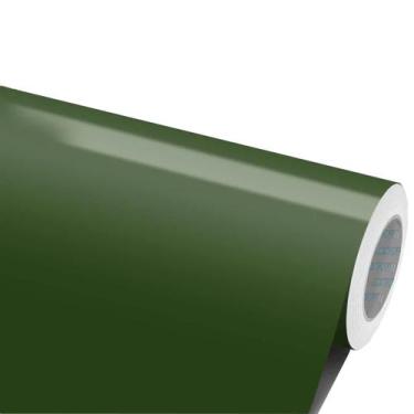 Imagem de Adesivo Geladeira Fogão Móveis Armário Box Verde Escuro 1m - Jhow Ades