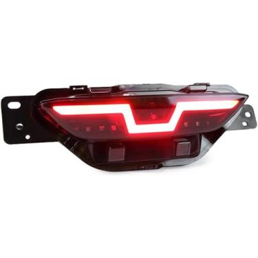Imagem de Luz de para-choque traseiro-LED para-choques luz de inversão de freio traseira lâmpada de neblina para Toyota CHR C-HR 2016-2018