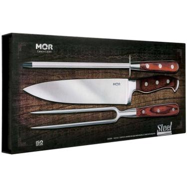 Imagem de Conjunto Faca 8" Garfo Chaira MOR