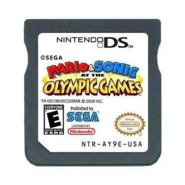 Imagem de Cartucho De Jogo Super Mario Series Bros DS Para NDSI 3DS Versão Ameri