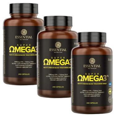 Imagem de Kit 3 Super Omega 3 TG (240 caps) 500mg - Essential Nutrition