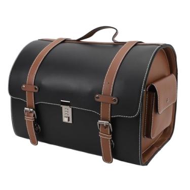 Imagem de Saco de Cauda de Motocicleta, Saco de Banco Traseiro de Moto de 29.5l Com Trava Combinada, Sacola de Capacete à Prova D'água de Motocicleta, Bolsa de Bagagem de Motocicleta