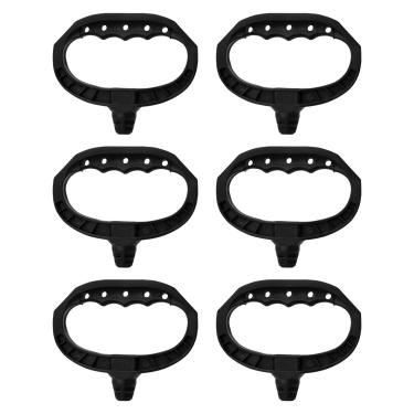 Imagem de DemJamr Pacote com 6 maçanetas universais, cabo de arranque de motor a gasolina, alça de arranque de recuo para cortador de grama, gerador de soprador de neve