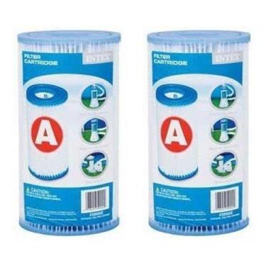 Imagem de Kit 02 Cartuchos Refil Tipo a Filtro Intex Bomba 2006 3785