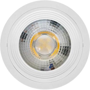 Imagem de SPOT LED REDONDO FIXO SOBREPOR 5W BRANCO QUENTE 3000k BRANCO CTB