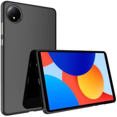 Imagem de BREPRIO Capa para Xiaomi Redmi Pad SE 22.1 cm 4G 2024, [leve + protetora] capa ultrafina macia à prova de choque, preta