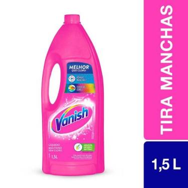 Imagem de Tira Manchas Vanish Líquido Multiuso 1 5L Para Roupas Coloridas