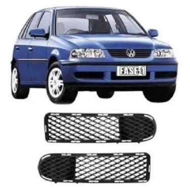 Imagem de Moldura Grade + Manopla Bola Câmbio Gol Parati Saveiro G3