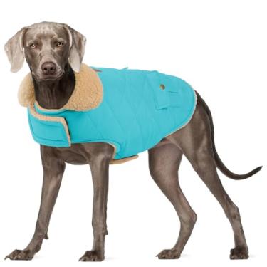 Imagem de Jaqueta de inverno para cães extragrande, casacos de clima frio à prova de vento para animais de estimação, jaqueta de neve, Golden Retriever, Labrador Retriever, Husky, azul GG