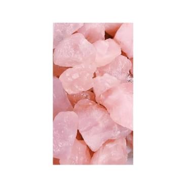 Imagem de Pedra Quartzo Rosa Bruto Natural Cristal 1Kg Semi Preciosas
