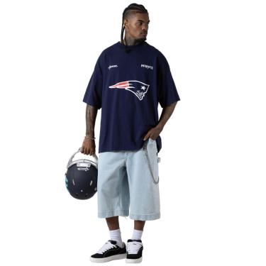 Imagem de Camiseta Huge Approve x NFL II Patriots Oversize