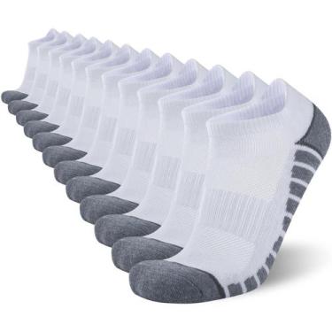 Imagem de Meias de tornozelo COOVAN Athletic Running, almofadadas para homens, p