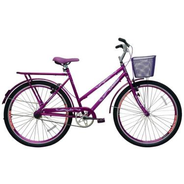 Imagem de Bicicleta Feminina Cairu Aro 26 com Cesta Personal Genova