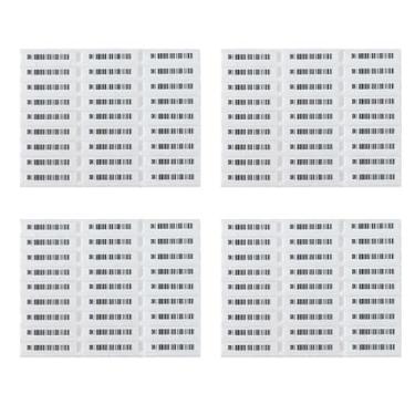 Imagem de Feyugayea 108 etiquetas de segurança compatíveis com sistema AM 58kHz EAS, sistema de segurança de loja de varejo, etiquetas macias de código de barras para acessórios de sistema EAS de varejo