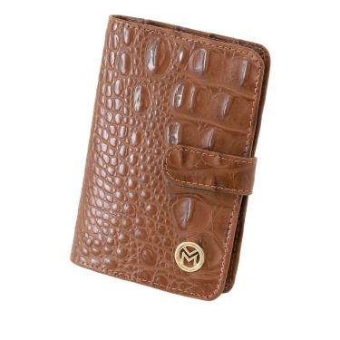 Imagem de Carteira Feminina Couro Legítimo Rg Cartões Cnh Mariart Nani