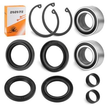 Imagem de Para Honda Foreman Rubicon 400 450 500 680 650 TRX450 TRX500 TRX680 Vedações de rolamentos de roda dianteira compatíveis com kit de anel de retenção 1995-2014