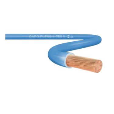 Imagem de Fio eletrico cabo flexivel 2,5mm azul 750v (metro) - DIVERSAS