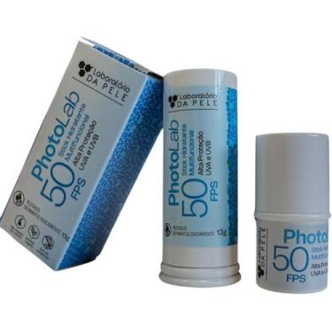 Imagem de Protetor Solar PhotoLab FPS 50, Resistente à Água, Toque Seco, 13g - L