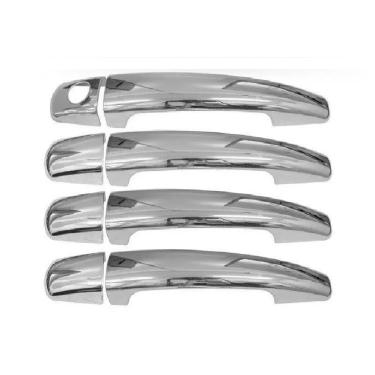 Imagem de Aplique Cromado Maçaneta Citroen C3 2013/2020 Aircross 2012/2020 Peugeot 208 308 408 4 Portas