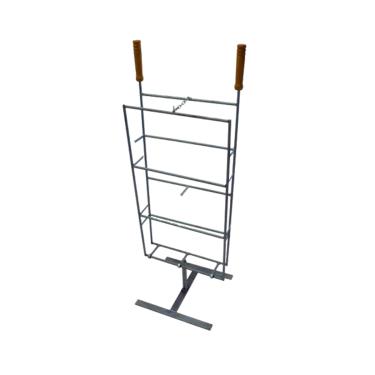 Imagem de Espeto Costela Costelão Fogo Chão Base Giratória 104x35cm