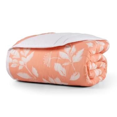 Imagem de Edredom Solteiro Dupla Face Micropercal 200 Fios - Conforto Premium em 1 Peça (LISBOA)