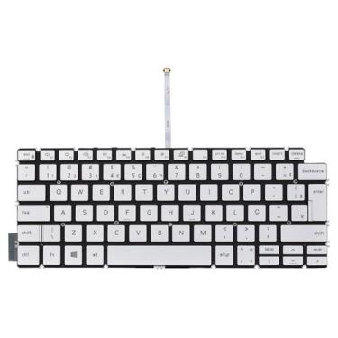 Imagem de Teclado para Notebook compatível com Dell Vostro 15-5502 ABNT2 - bring