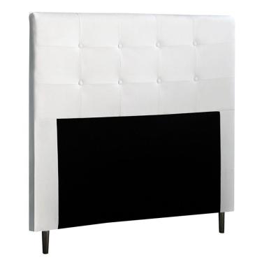 Imagem de Cabeceira Cama Box Casal King Luna 193cm Corano Branco