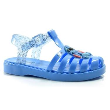 Imagem de Sandália Infantil Grendene Stitch do 23 ao 33 23322, Azul, 31