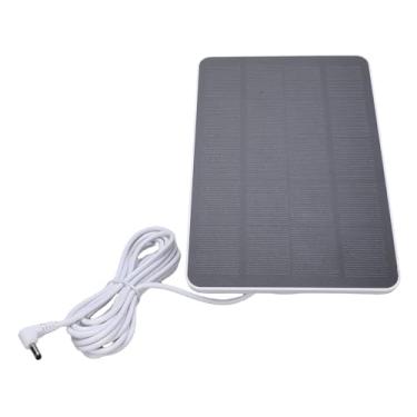 Imagem de Generic Painel Solar da Câmera de Segurança, Carregador Estável de Poupança de Energia do Painel Solar da Câmera de Segurança Doméstica (Branco)
