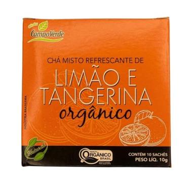 Imagem de Chá Limão e Tangerina Orgânico Sachês Campo Verde