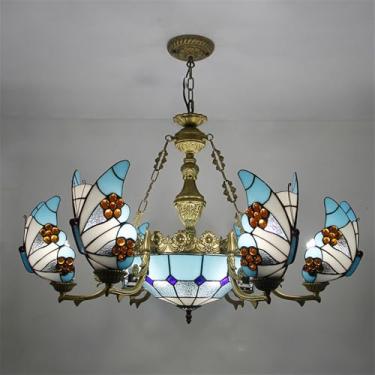 Imagem de Lustre contemporâneo de luxo com borboletas, LED, estilo americano criativo, para sala de estar, restaurante, quarto, casa de campo, hotel, café, bar, karaokê, clube. Luminária pendente de v