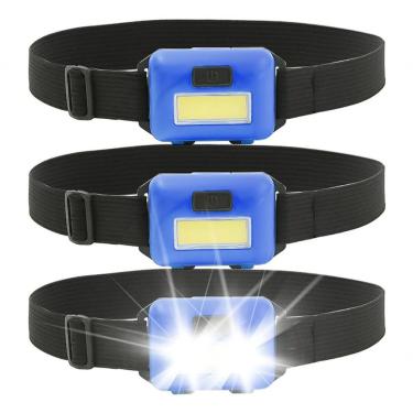 Imagem de Lanterna Cabeça Led A Pilha Camping Trilha Caverna Acampamen