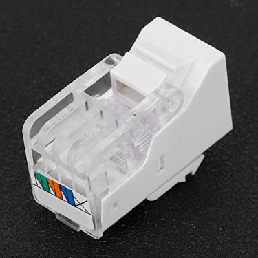 Imagem de Módulo CAT3 de Transmissão de Sinal de para Engenharia de Rede, 5pcs ABS RJ11 Módulos de Telefone de 4 Núcleos