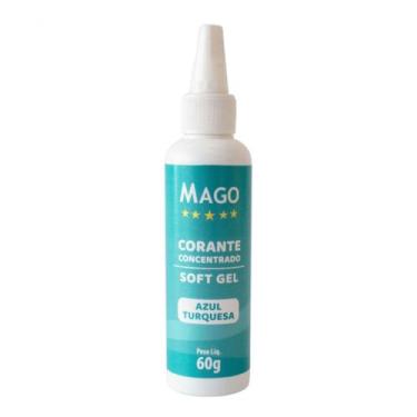 Imagem de Corante Soft Gel 60g Azul Turquesa - Mago