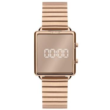 Imagem de Relógio Euro Feminino Fashion Fit Reflexos Rosé - EUMD26AAG/4J
