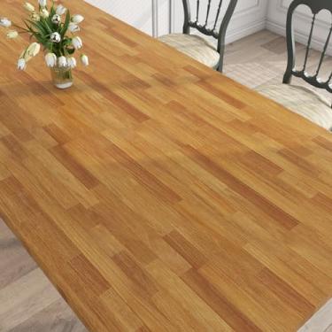 Imagem de LACHEERY 40 cm x 698 cm, bloco de açougueiro amigável para locatários, descasque e cole papel de parede de contato à prova d'água para bancadas, capas de mesa