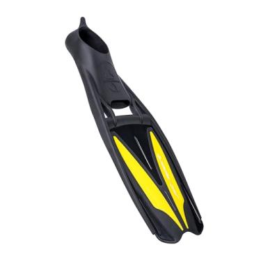 Imagem de SCUBAPRO Barbatana Jet Sport para mergulho com snorkel e natação, pé inteiro, amarelo, PP