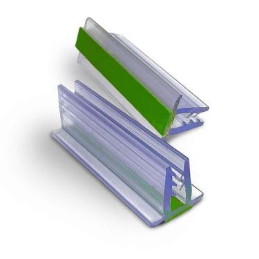 Imagem de Perfil Plástico Porta Stoppers 30 cm 6 unds com Fita Dupla Face para C