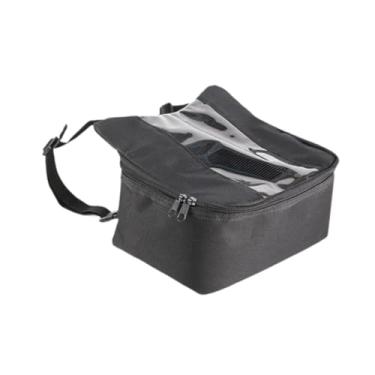 Imagem de Colaxi Bolsa impermeável para celular com tela sensível ao toque e fone de ouvido, à prova de chuva, portátil, para guidão de motocicleta, ideal para viagens, S Vertical