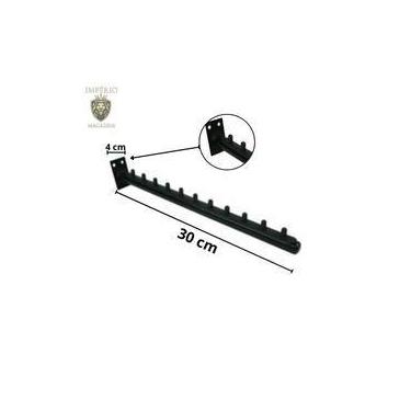 Imagem de Expositor Rt Arara inclinado  cabideiro de parede kit com 5 - Imperio 