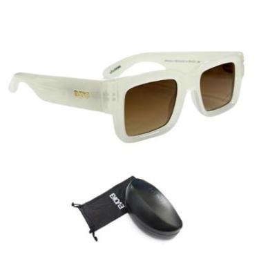 Imagem de Óculos de Sol Evoke Lodown B01 Crystal White Brown Gradient-Unissex
