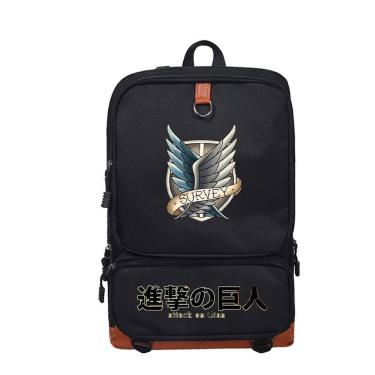 Imagem de Mochila Anime School Attack on Titan para crianças