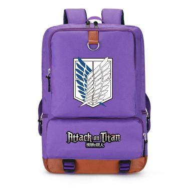 Imagem de Mochila Attacks on Titans Levis Ackermans Cartoon Kids