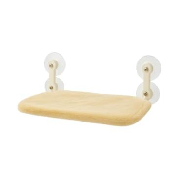 Imagem de Cama Suspensa Para Gatos – Rede ConfortáVel Para Janelas Com Ventosas(1,Bege)