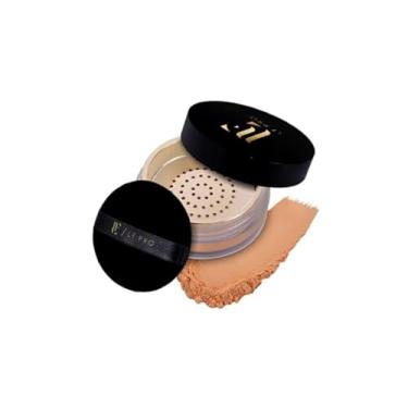 Imagem de LF Pro Pó Solto Soft Eye, Textura Ultrafina, com Esponja Macia e Aveludada, Fórmula Adaptável para Todos os Tipos de Pele, 14g (Escuro)