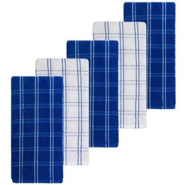 Imagem de Kit 5 Panos De Prato Camesa Chess 45 x 65 cm, AZ3-BRAZ2